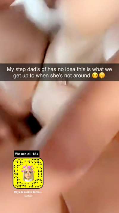 Step daddy&rsquo;s bitchy gf has no idea