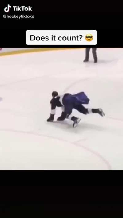 Hockey game