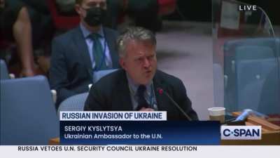 United Nations Ukrainian Ambassador Baffled By Russians Demands For The Ukrainian Military To Remove Their Government And Asks If They Are Crazy