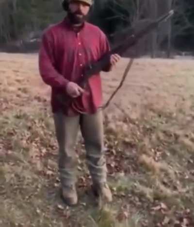 M1 utilized for hunting purposes