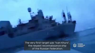 Subdivision "Group 13" is a group of maritime drone operators of the Main Directorate of Intelligence of the Ministry of Defense of Ukraine. The patrol ship "Sergei Kotov", the missile boat "Ivanovets" and other Russian ships are on the account of "Group 
