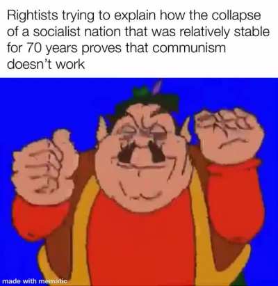 If not for Gorbachev it may have still been around