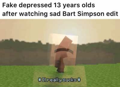 You don&rsquo;t real depression kid.