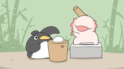 That poor penguin