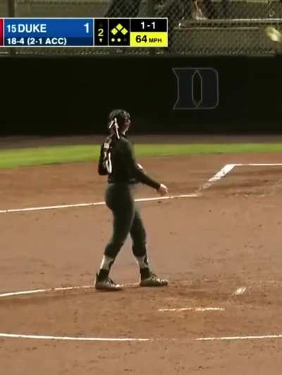 Alyssa Zabala (ACC Softball | Louisville Cardinals v. Duke Blue Devils) - March 10th, 2023