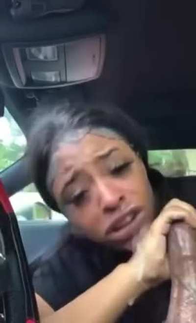 Girl gets a surprise cumshot