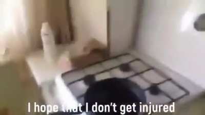 Don&rsquo;t try at home please. For your safety lol