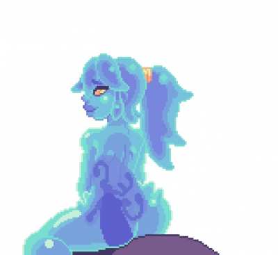 Ejaculer dans une slime girl