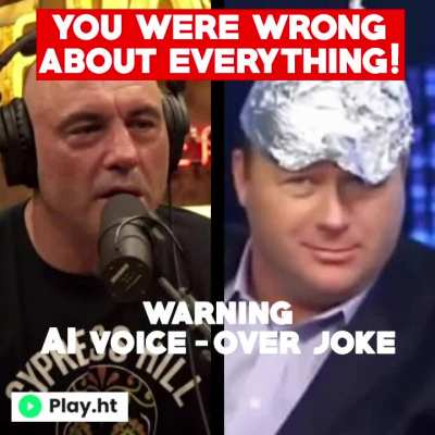 You were wrong... Joe Rogan vs Alex Jones