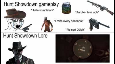 average hunt player: