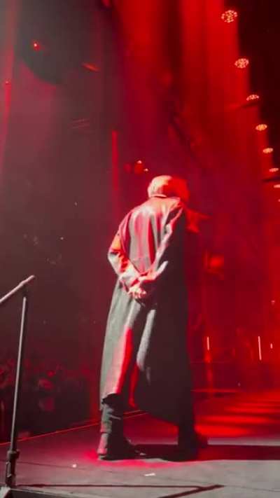 My view of “In the Flesh” tonight!