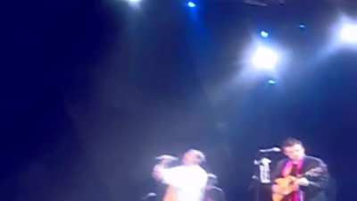 Ghostigital &amp;amp; Damon Albarn on Stop The Dams! Festival singing "Aluminium"