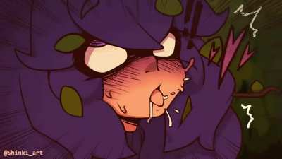 Stuck and forced in public (shinki)