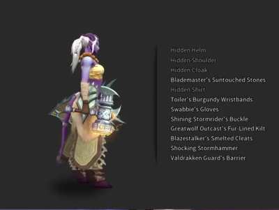 Shaman mog - "Golden Thunder"