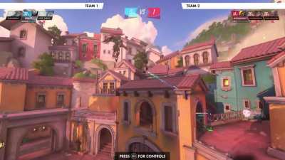 "Throw a turret at her" teammate says