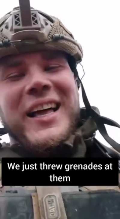 UA POV - Stormtrooper from 3rd separate assault brigade talks about recent fight with russian unit