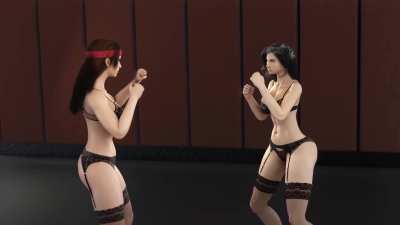 Tifa vs Jessie catfight (cgcf)
