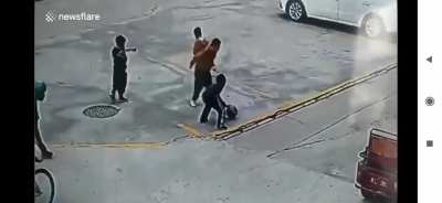 Firecracker + manhole = ???