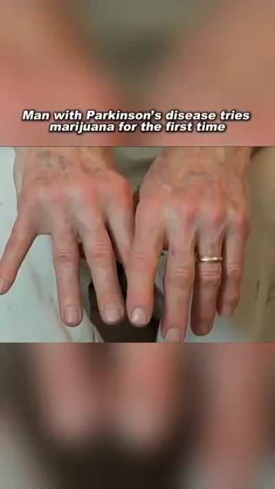 Man with Parkinson&rsquo;s disease tries cannabis for the first time