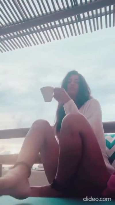 Tuba Büyüküstün Morning Coffee in Mexico