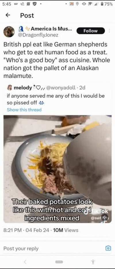 "Who's a good boy" ass cuisine 💀
