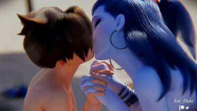 Widowmaker & Tracer creampied (Ent_duke) [Overwatch]