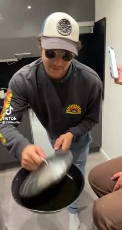What was he cookin?