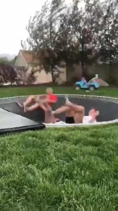 Accidental double bounce on this late term ab**tion device.