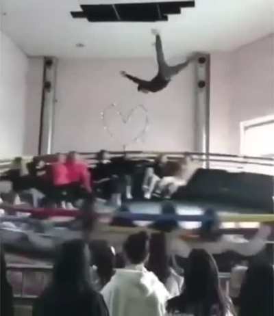 Hope he doesn't get hurt, Wait wtf