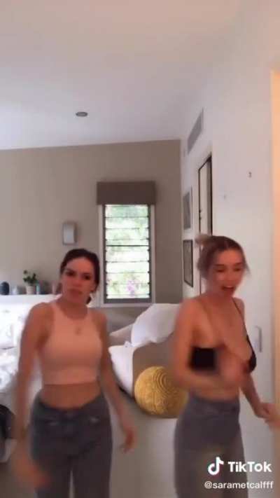 On her sister&rsquo;s TikTok