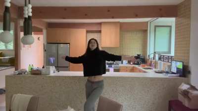 Alexandra Daddario dancing in new YouTube video