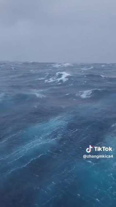 Ocean, waves &amp;amp; some thunder