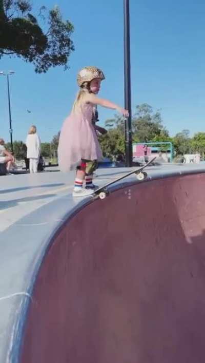 6 year old Skater Paige Tobin