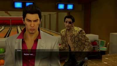 Majima-san...