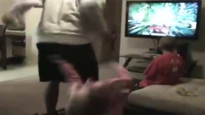 Father Just Wanted to Kinect With His Daughter