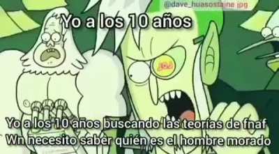 Yo a los 10 a&ntilde;os