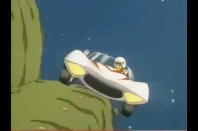 He's going over that cliff
