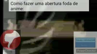 Me primeiro meme de v&iacute;deo (olha minha marca d'&aacute;gua no canto).