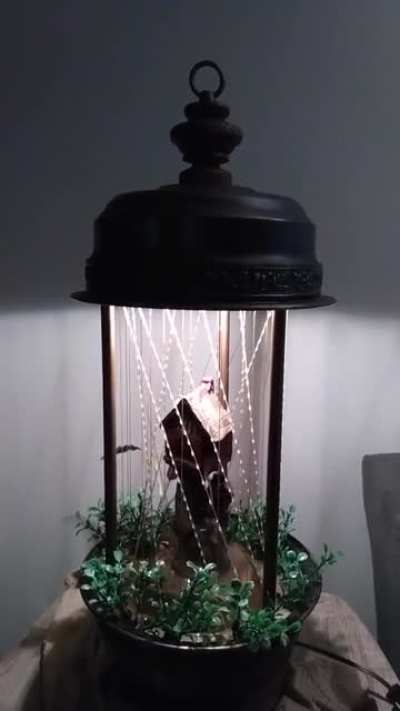 Every time I went to my grandparents I wanted to play with their strange oily lamp. Whenever they turned it on it was like magic.