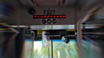 Wierd malfunction on the bus prolly nothing right