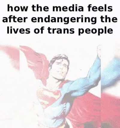 "how can i make this about trans people..."