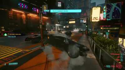 I still think this was the pinnacle of my Cyberpunk experience.