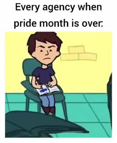 pride month be like