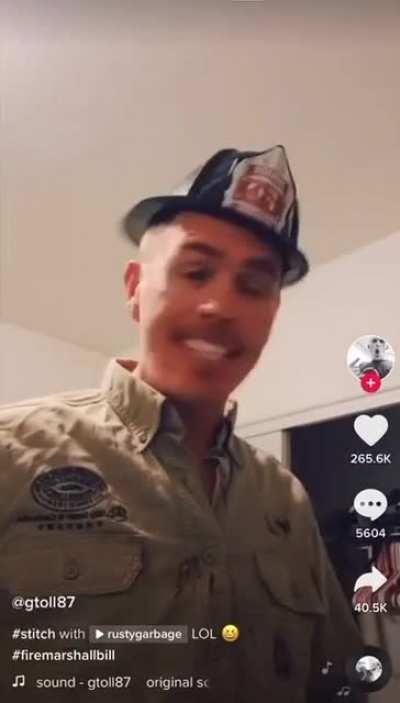 Gotta love the fire marshal