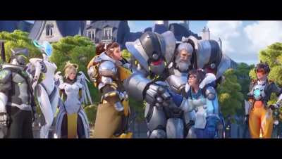 &ldquo;Monsieur, Does this mean Overwatch is back?&rdquo; From the Overwatch 2 announcement trailer
