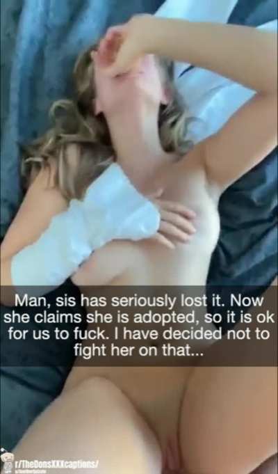 Any excuse to get her brothers&rsquo; cock