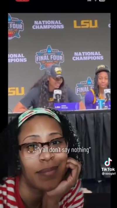 Say it Louder for those in the back! LSU v. Iowa