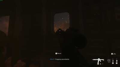 Hell yeah! GET SOMMEEE Campaign is back to being gritty. Activision. pay those sound guys more. damn its good.