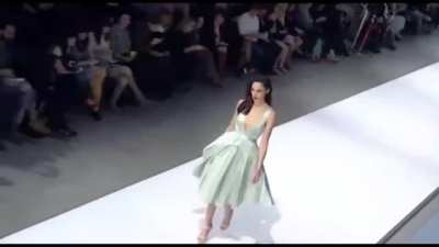 Working the runway