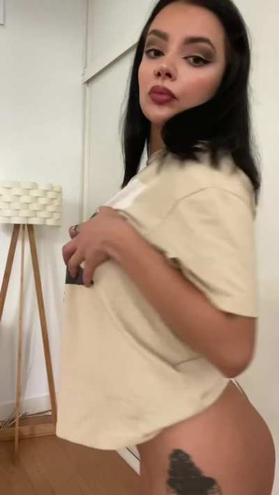 Wait for my reveal, but only if you like thick mixed girls